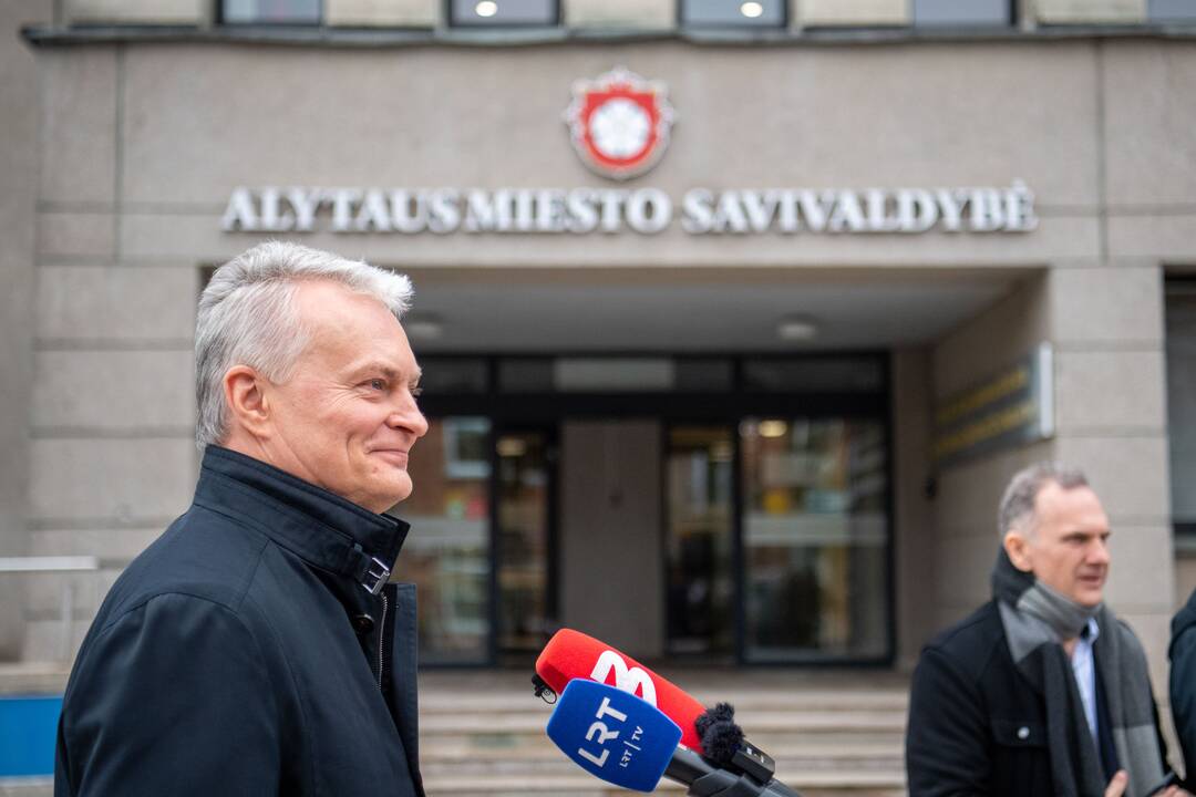 Prezidento darbo diena Alytuje