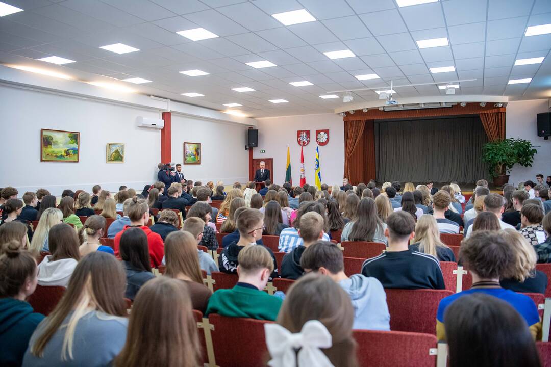 Prezidento darbo diena Alytuje