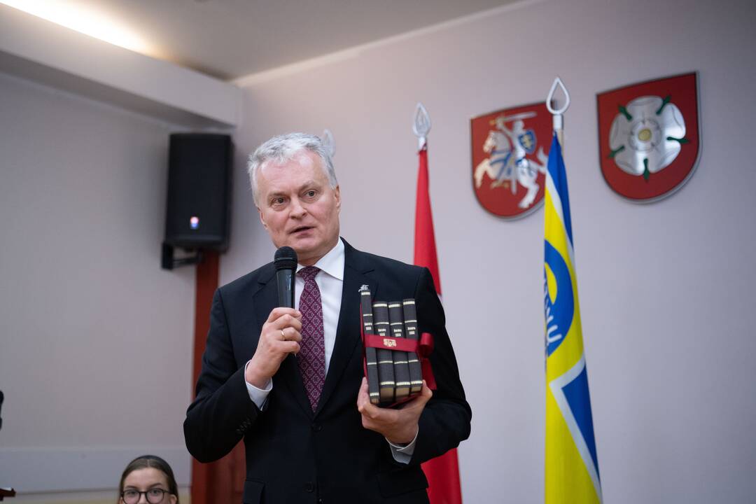 Prezidento darbo diena Alytuje