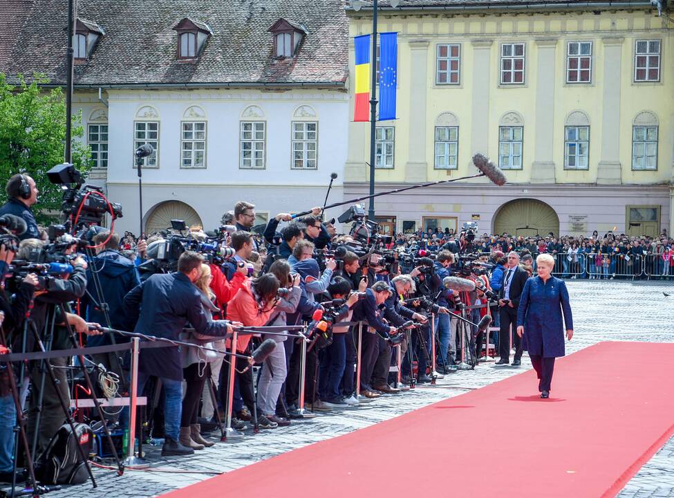 Prezidentė – Europos Vadovų Tarybos posėdyje