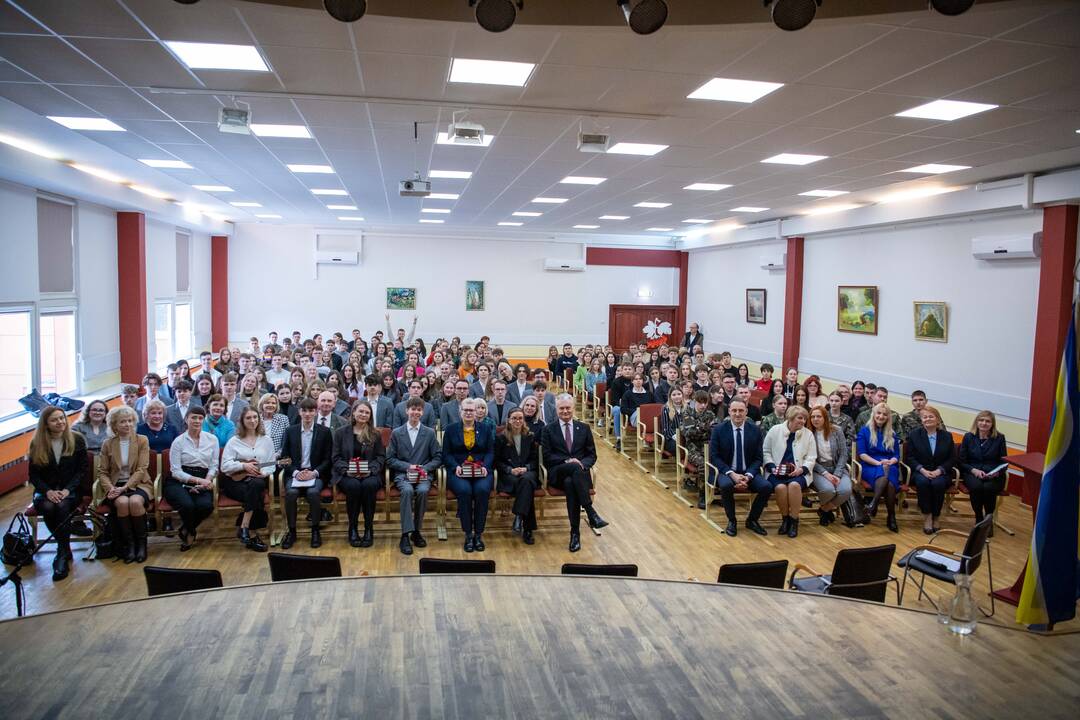 Prezidento darbo diena Alytuje