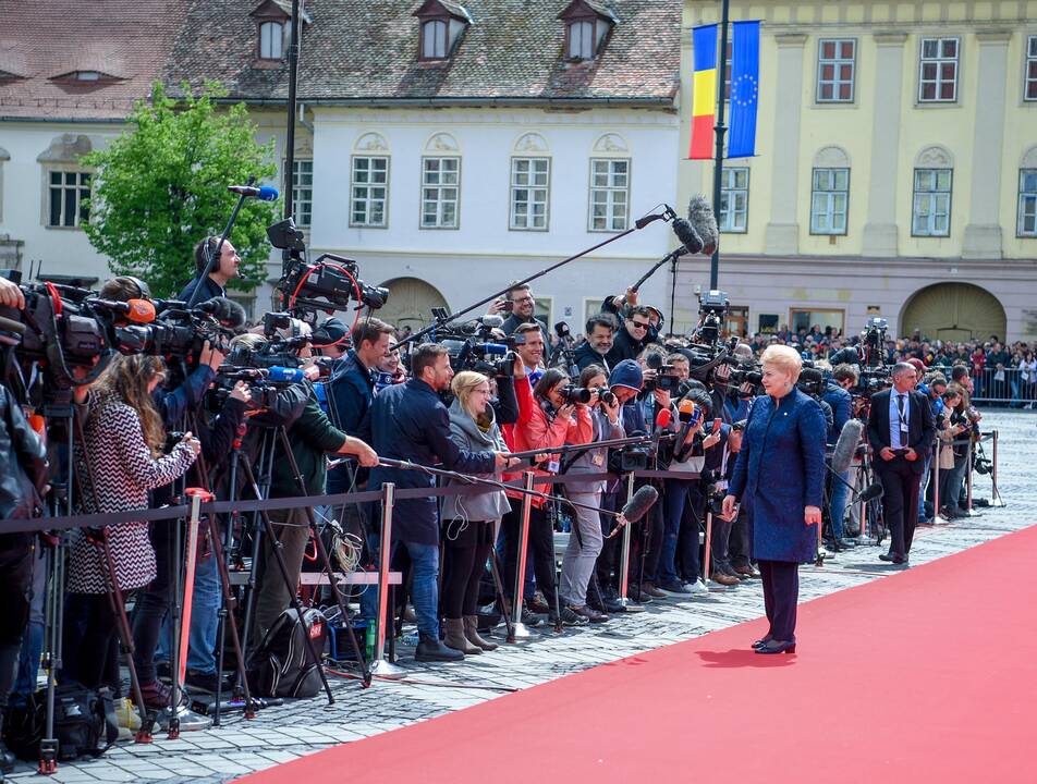 Prezidentė – Europos Vadovų Tarybos posėdyje
