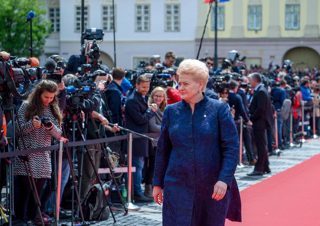 Prezidentė – Europos Vadovų Tarybos posėdyje