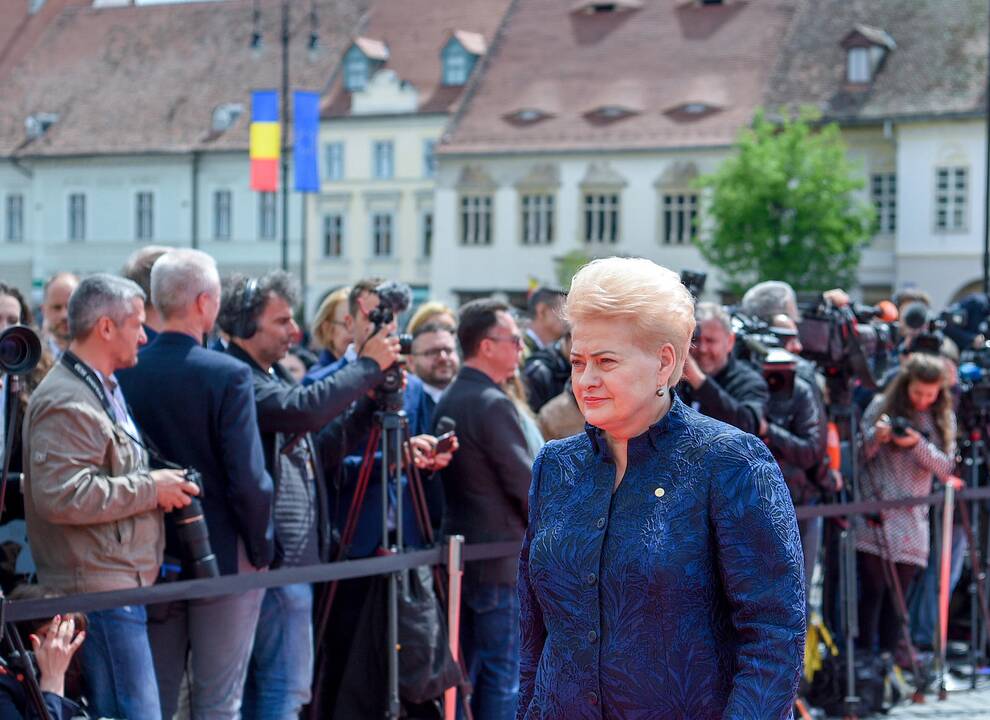 Prezidentė – Europos Vadovų Tarybos posėdyje