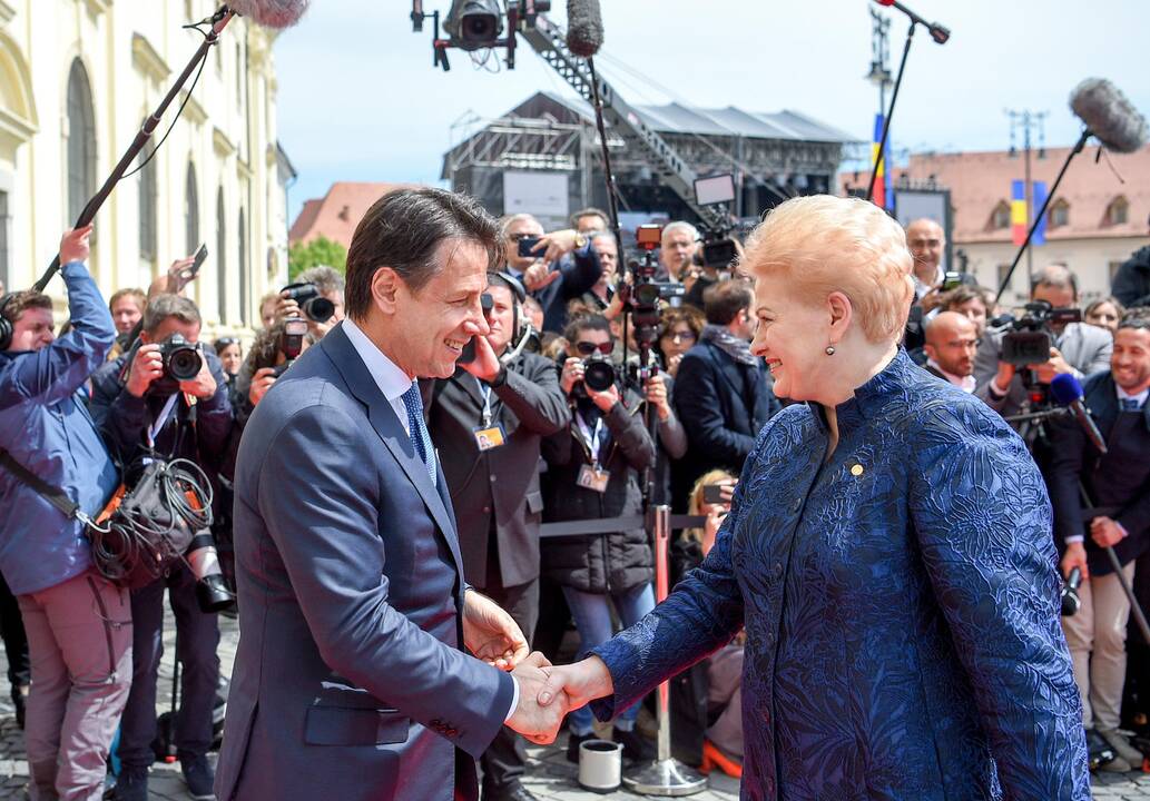 Prezidentė – Europos Vadovų Tarybos posėdyje