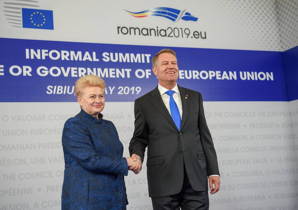 Prezidentė – Europos Vadovų Tarybos posėdyje