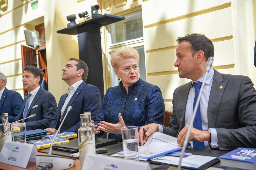Prezidentė – Europos Vadovų Tarybos posėdyje