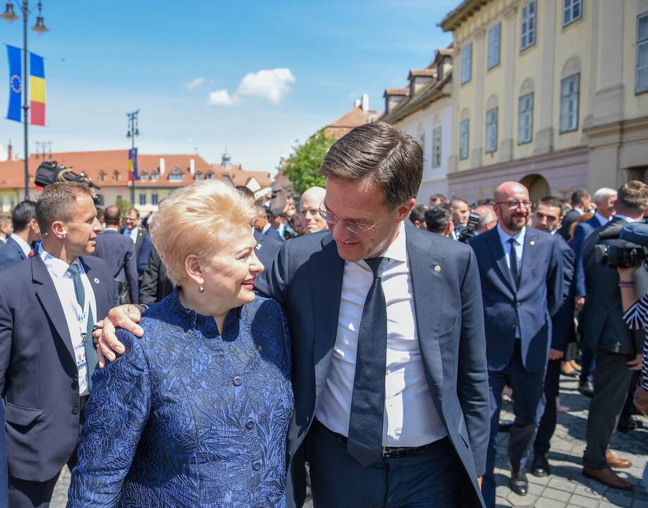 Prezidentė – Europos Vadovų Tarybos posėdyje