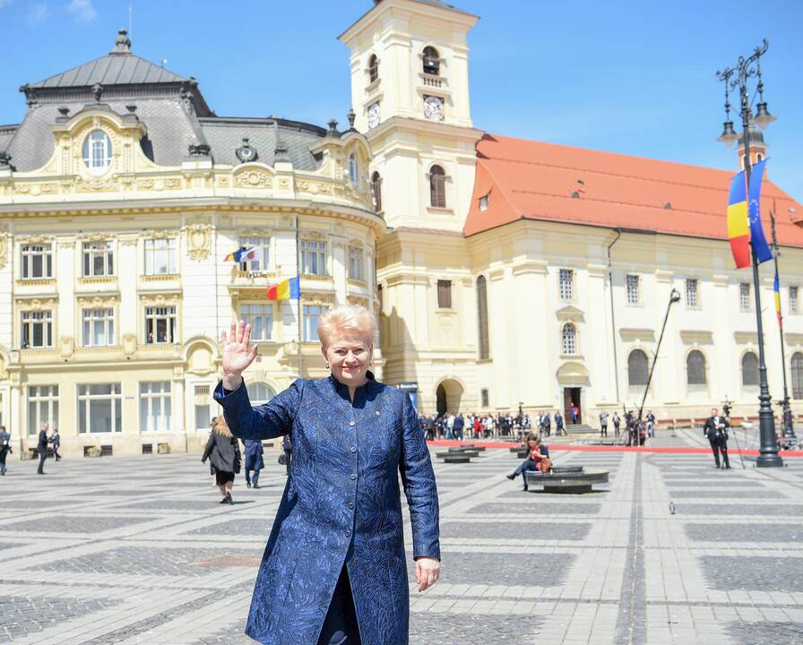 Prezidentė – Europos Vadovų Tarybos posėdyje