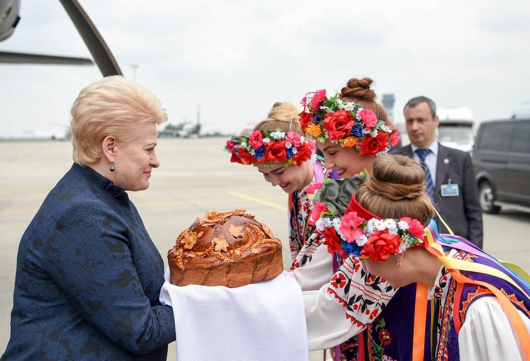 D. Grybauskaitės vizitas Ukrainoje