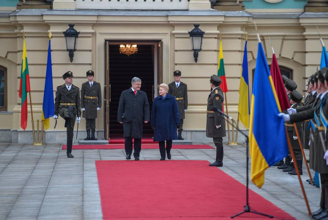 D. Grybauskaitė vieši Ukrainoje