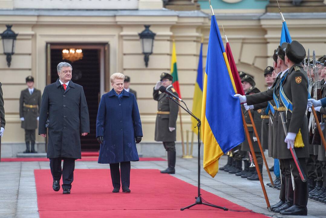 D. Grybauskaitė vieši Ukrainoje