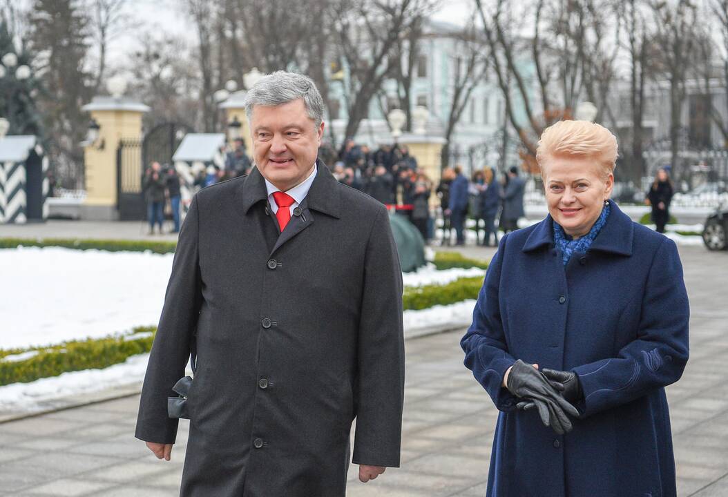 D. Grybauskaitė vieši Ukrainoje