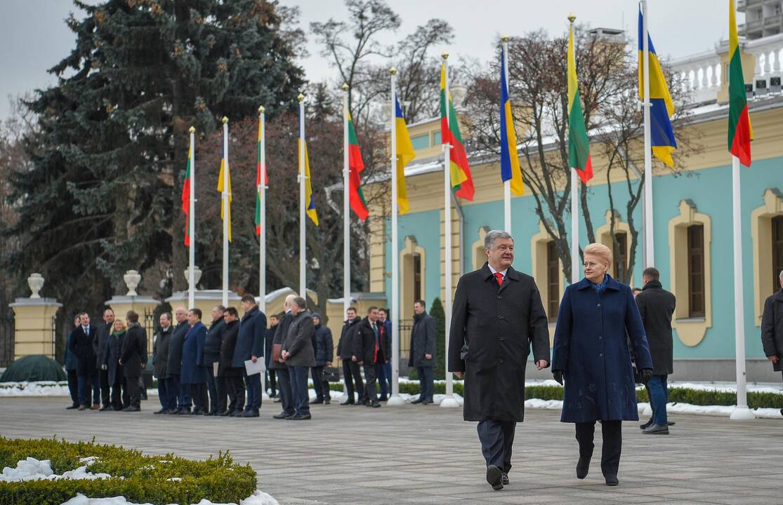 D. Grybauskaitė vieši Ukrainoje
