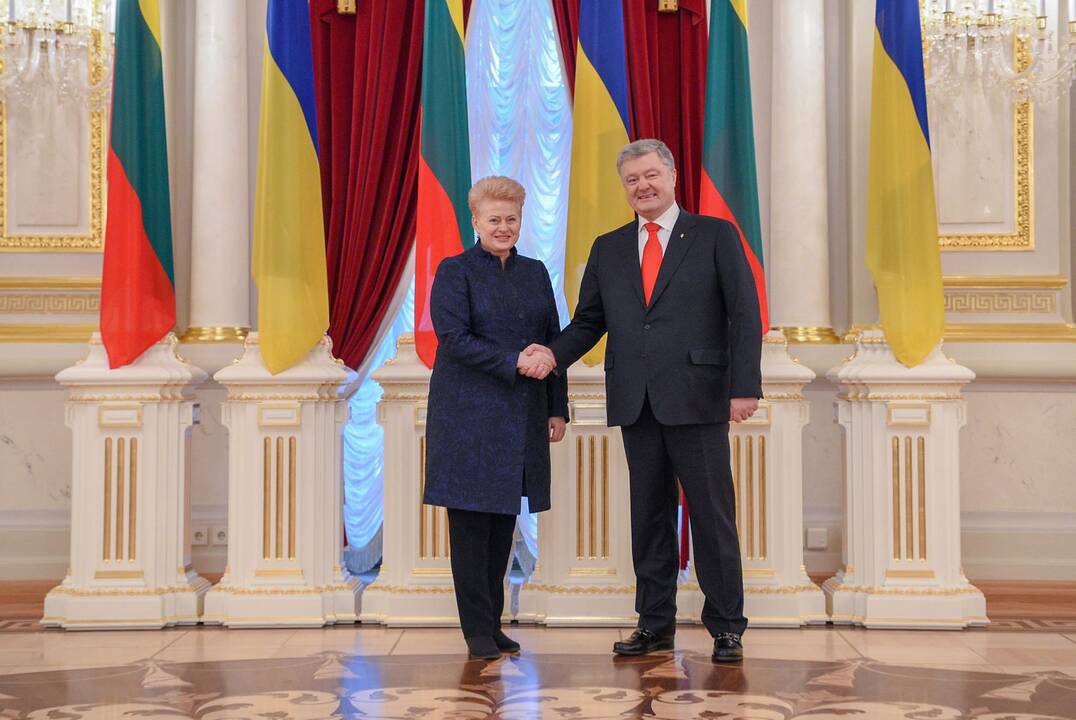 D. Grybauskaitė vieši Ukrainoje