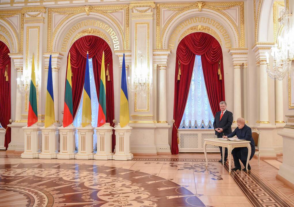 D. Grybauskaitė vieši Ukrainoje