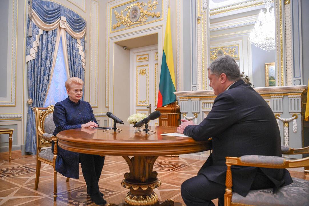 D. Grybauskaitė vieši Ukrainoje