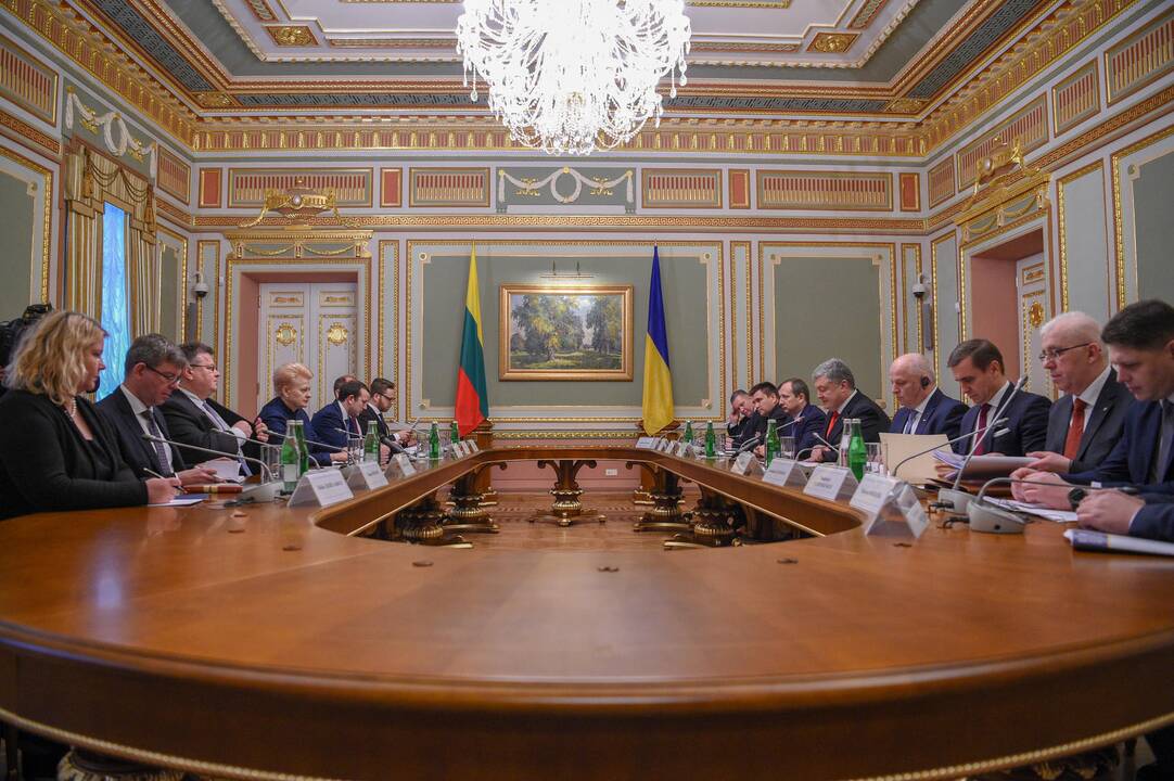 D. Grybauskaitė vieši Ukrainoje