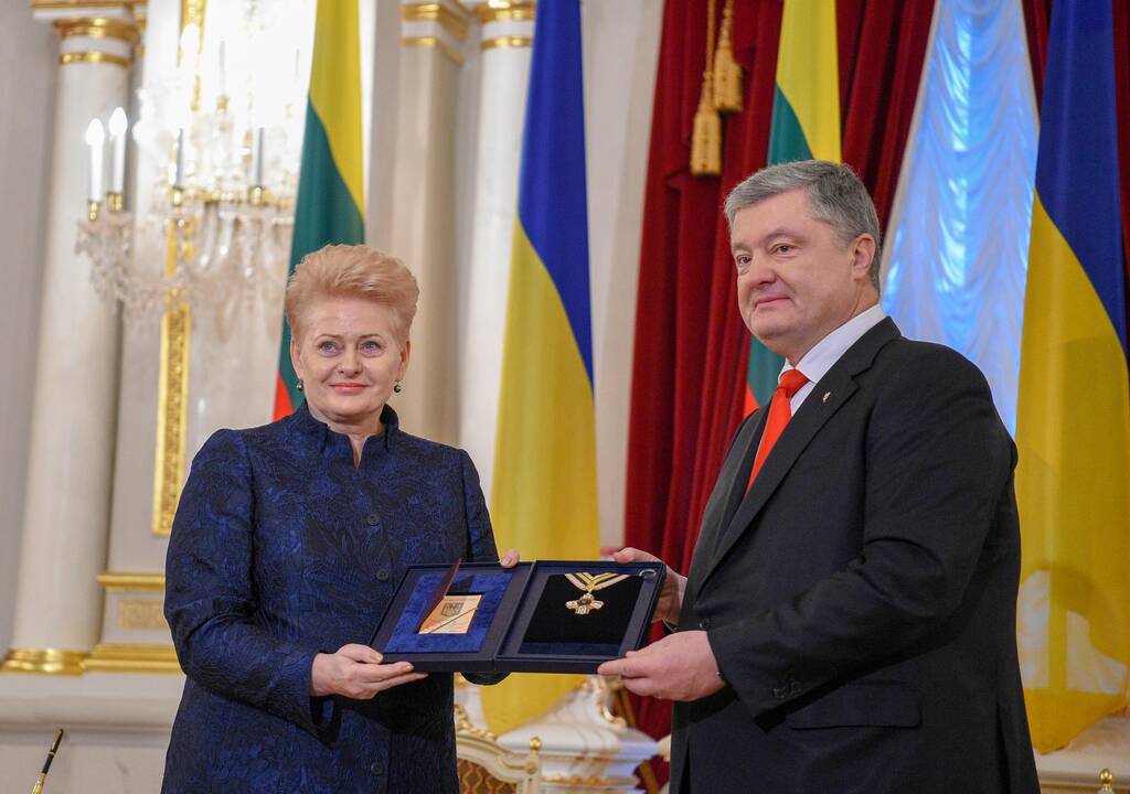 D. Grybauskaitė vieši Ukrainoje