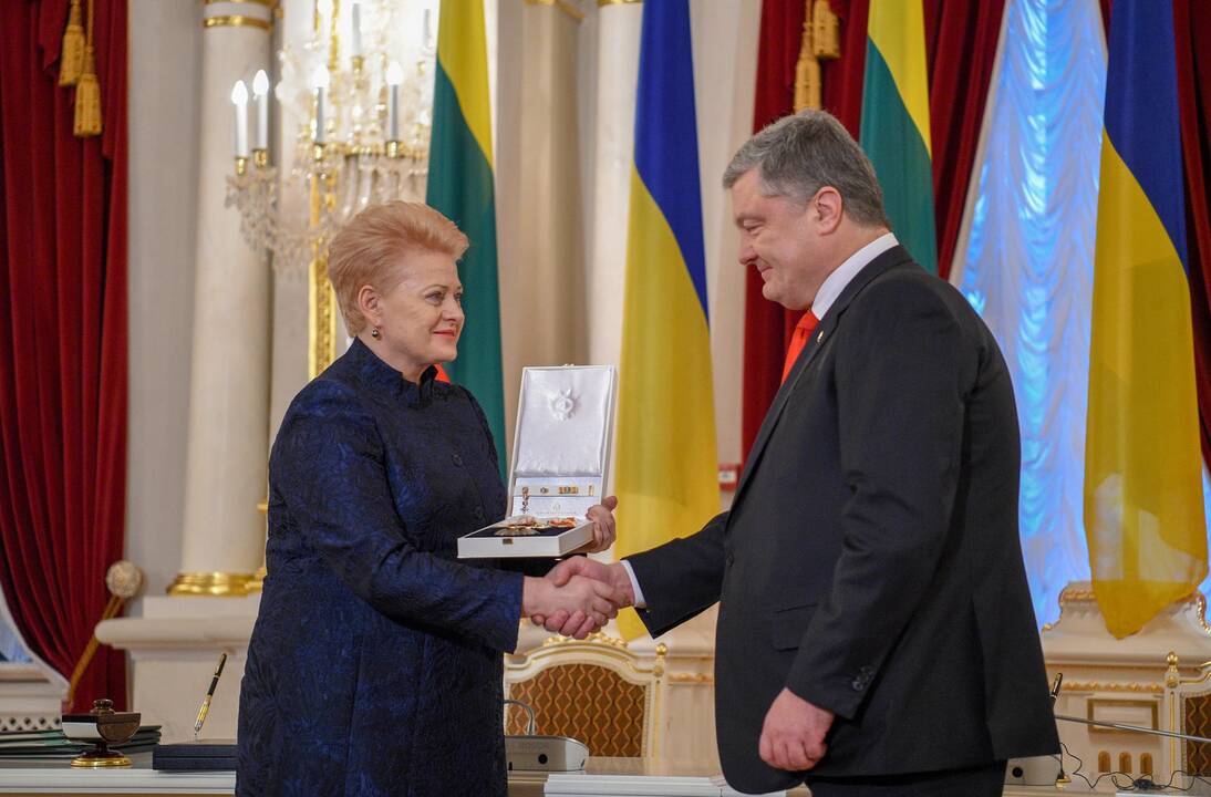 D. Grybauskaitė vieši Ukrainoje