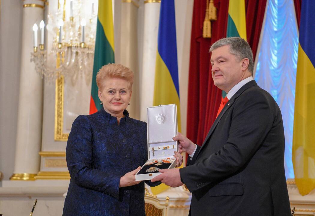 D. Grybauskaitė vieši Ukrainoje