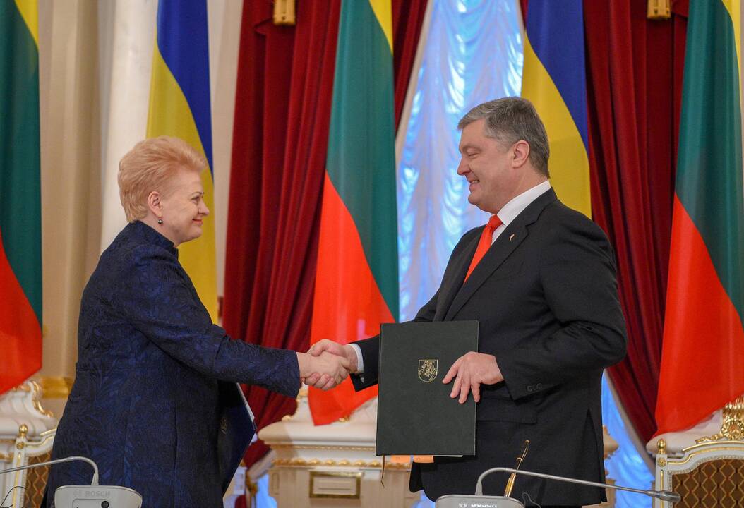 D. Grybauskaitė vieši Ukrainoje