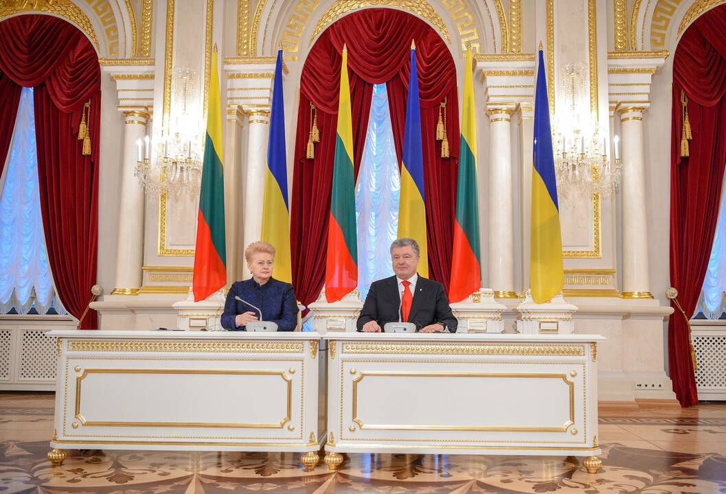 D. Grybauskaitė vieši Ukrainoje