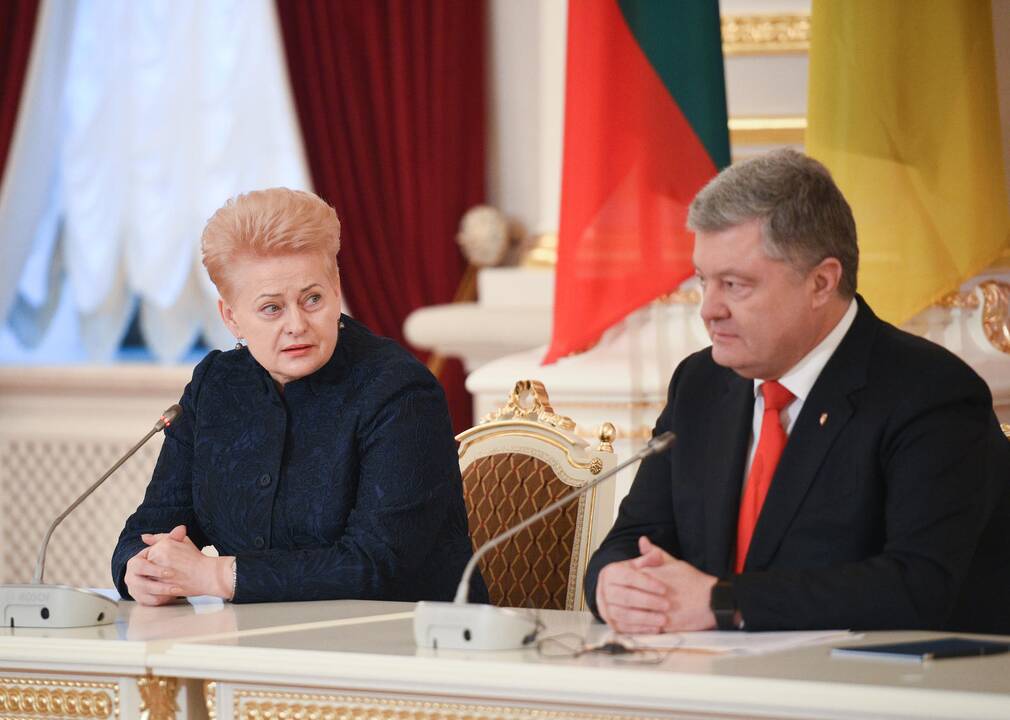 D. Grybauskaitė vieši Ukrainoje