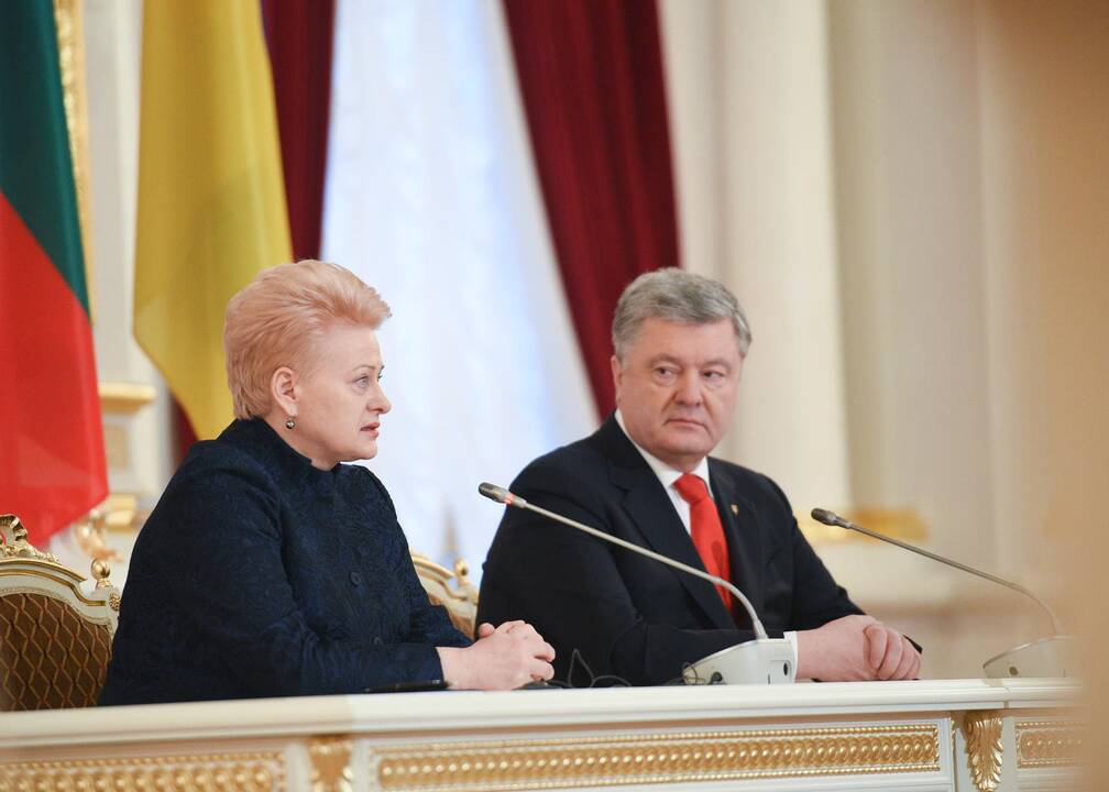 D. Grybauskaitė vieši Ukrainoje