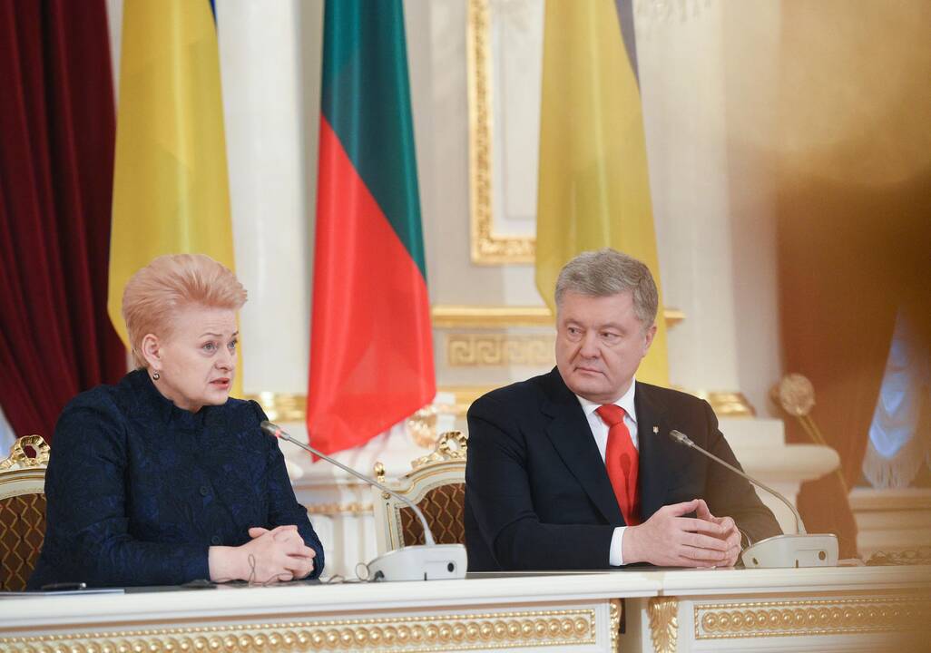 D. Grybauskaitė vieši Ukrainoje