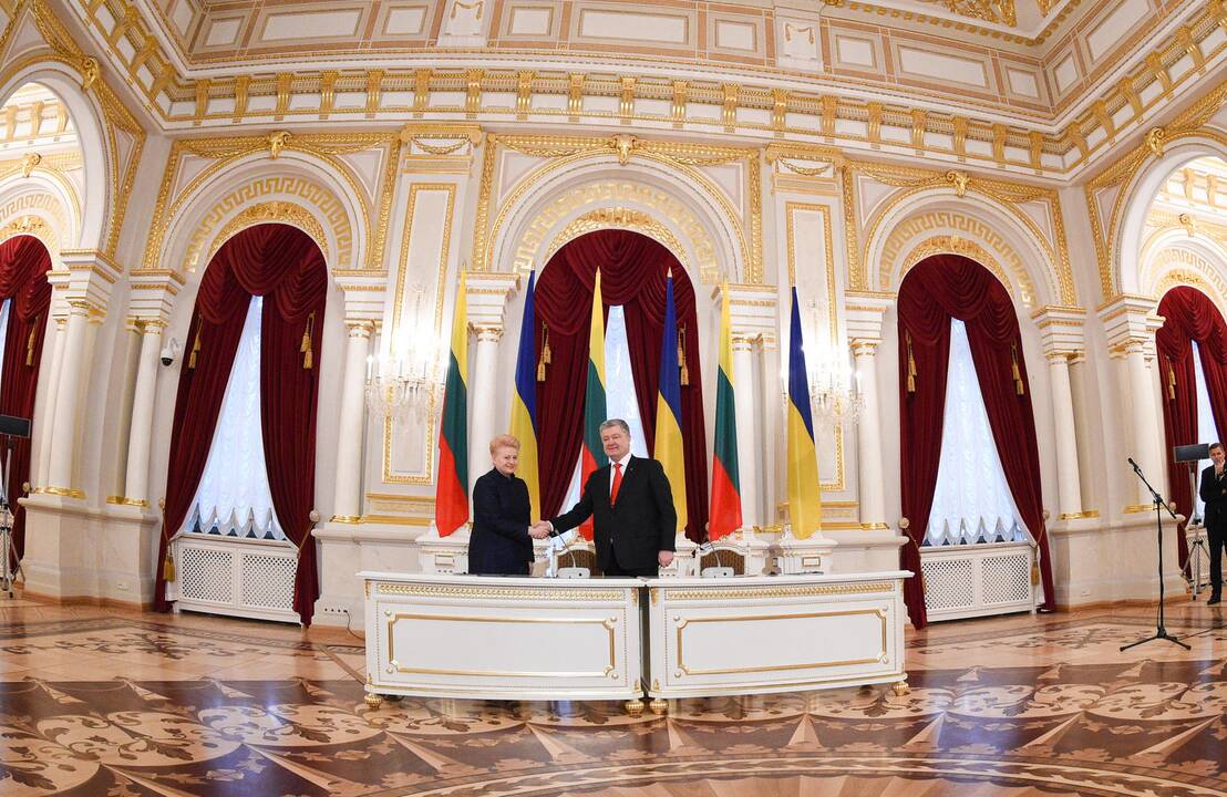 D. Grybauskaitė vieši Ukrainoje