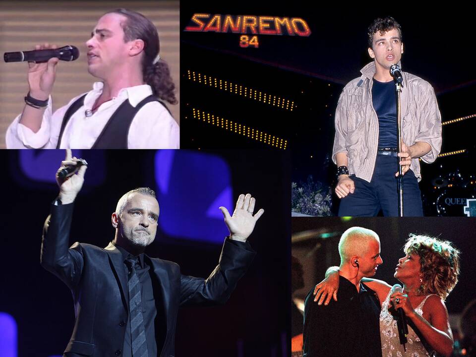 30 metų scenoje: kaip keitėsi E. Ramazzotti įvaizdis