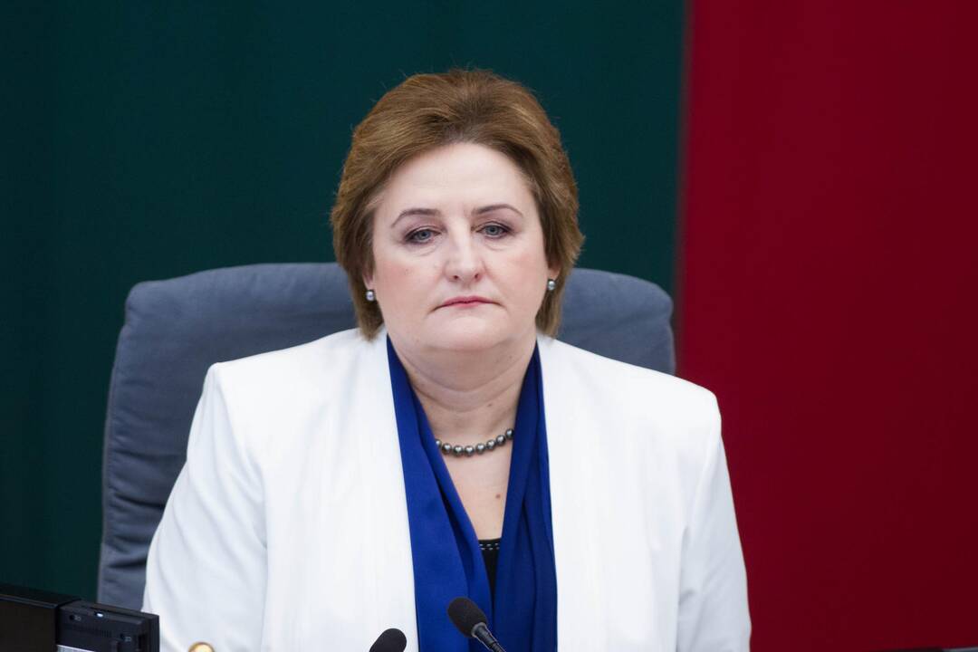 L. Graužinienė nepaisys opozicijos prašymų ir teiks kitų metų biudžetą prezidentei
