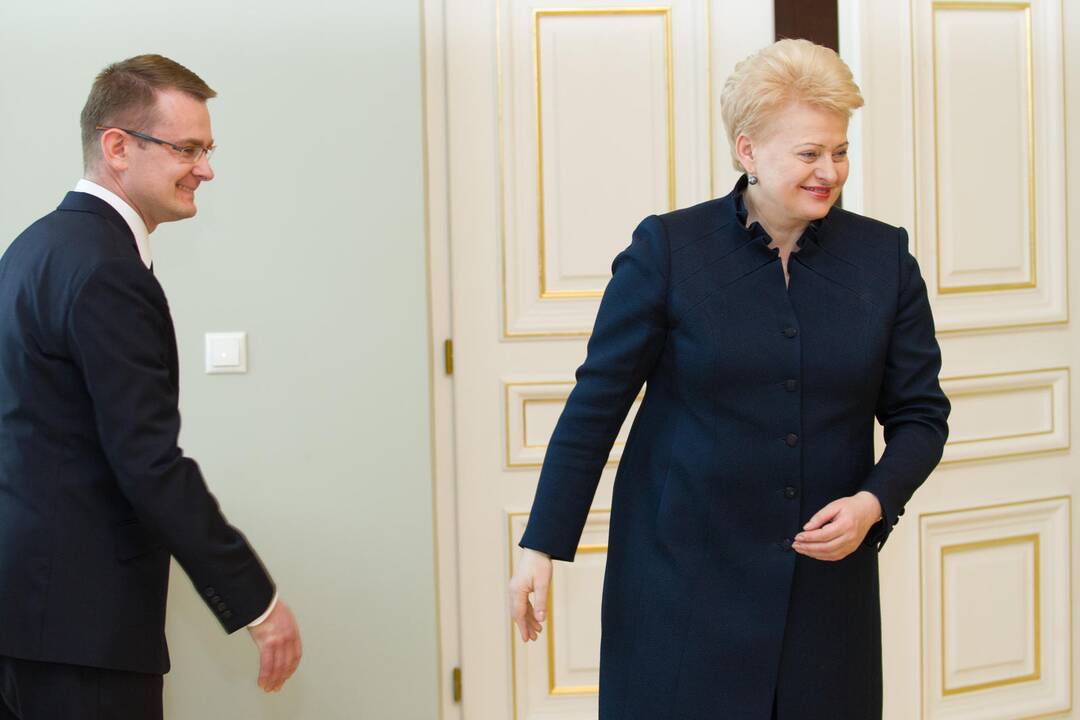 Arūnas Dulkys ir Dalia Grybauskaitė