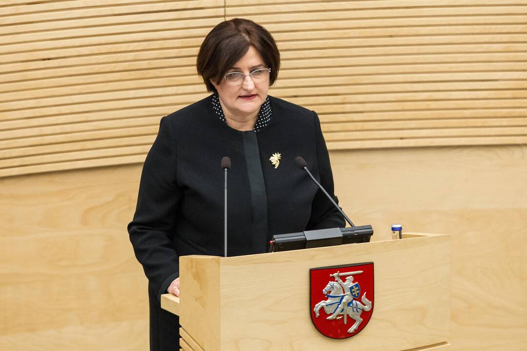 L. Graužinienė susitiks su Šiaurės ir Baltijos šalių parlamentų vadovais
