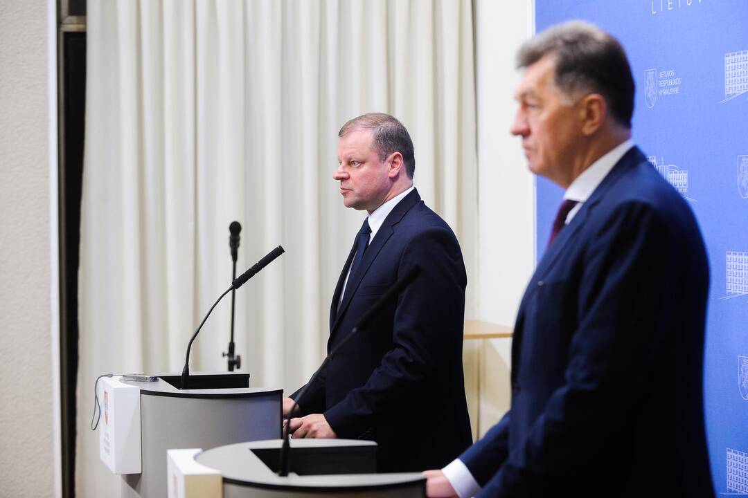 Premjeras: ryšininko darbo nedirbsiu