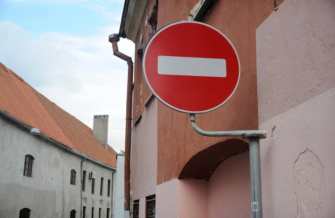 Sostinės Malūnų gatve eismas draudžiamas iki penktadienio