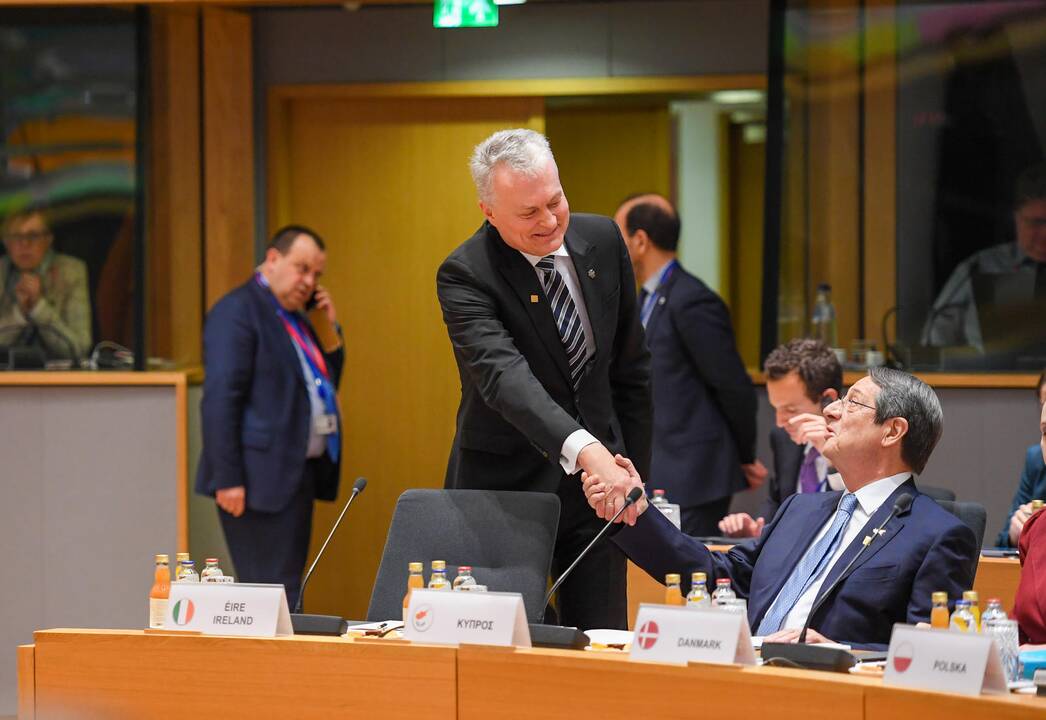 G. Nausėda dalyvauja derybose dėl ES biudžeto