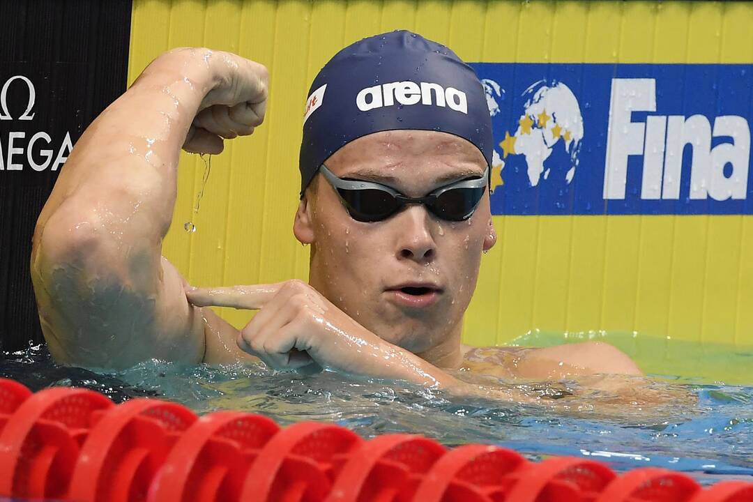Lietuvos plaukikas D. Rapšys Kazanėje – vėl finale