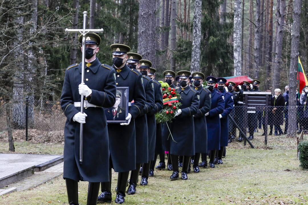 Partizano J. Jakavonio-Tigro laidotuvės