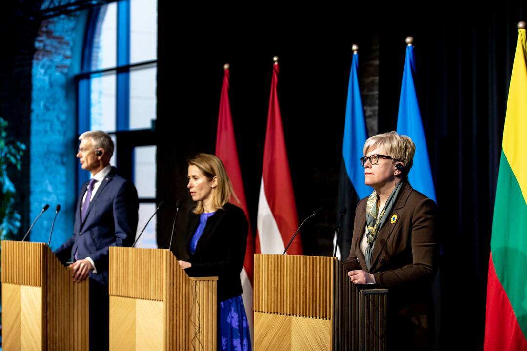 Baltijos Ministrų Tarybos premjerų susitikimas Taline