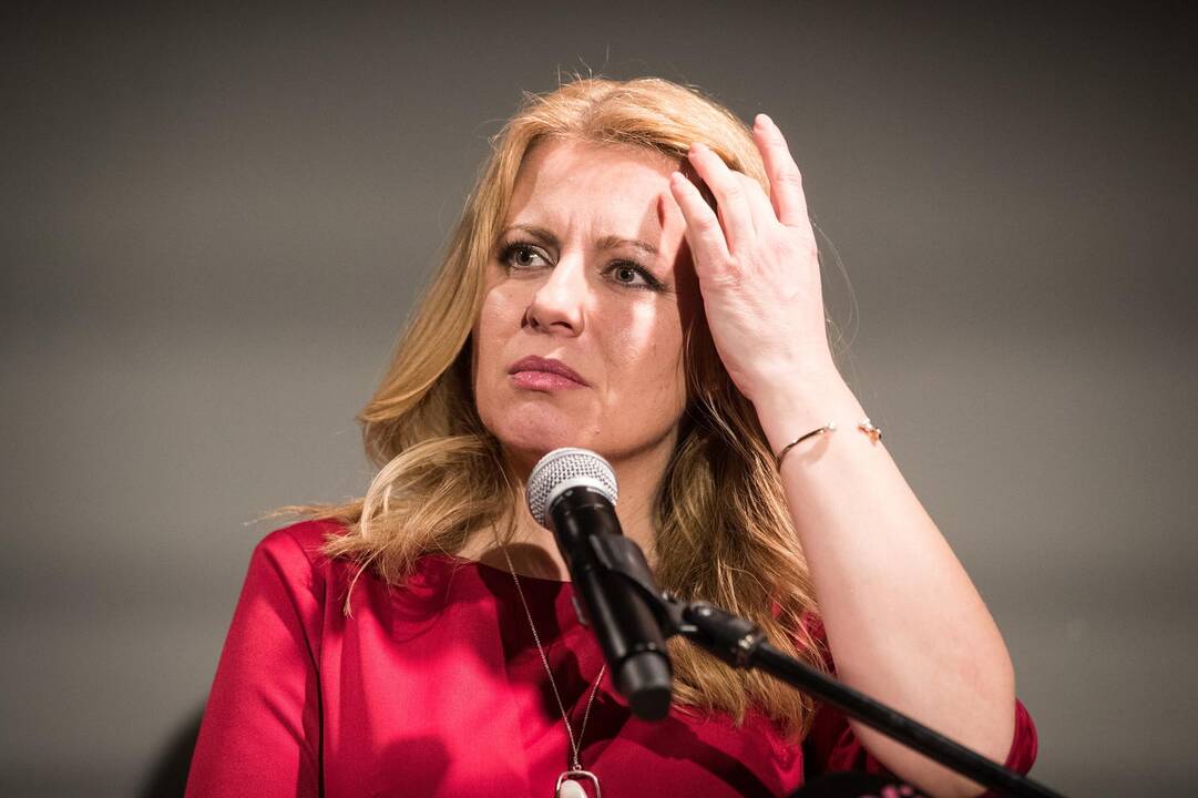 Slovakijos prezidento rinkimų pirmąjį ratą laimėjo advokatė Z. Čaputova