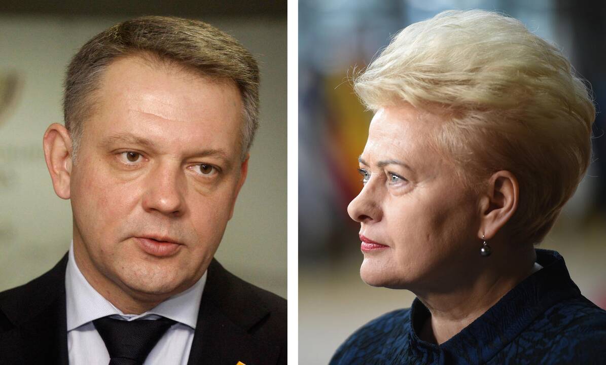 M. Lingė: prezidentė neturėjo informacijos apie „MG Baltic“ įtaką E. Masiuliui