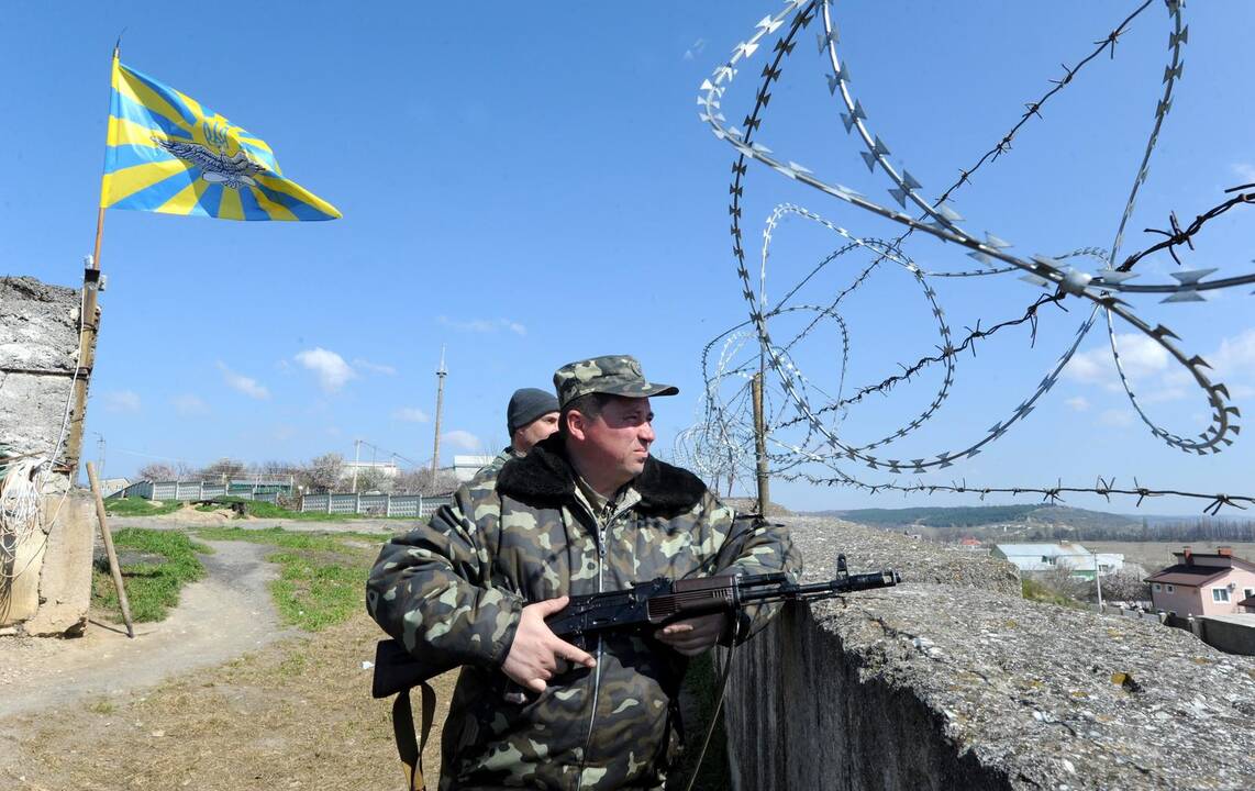 Vis daugiau ukrainiečių užsirašo į Nacionalinę ir Liaudies gvardijas