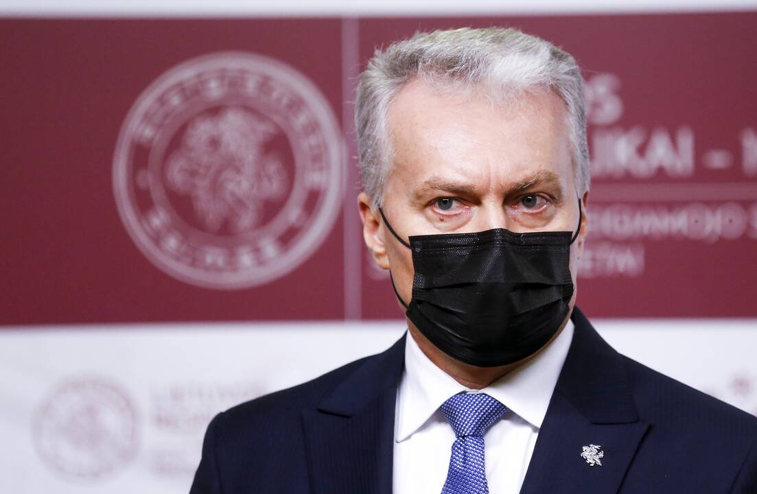 Šalies vadovas G. Nausėda lankosi Seime