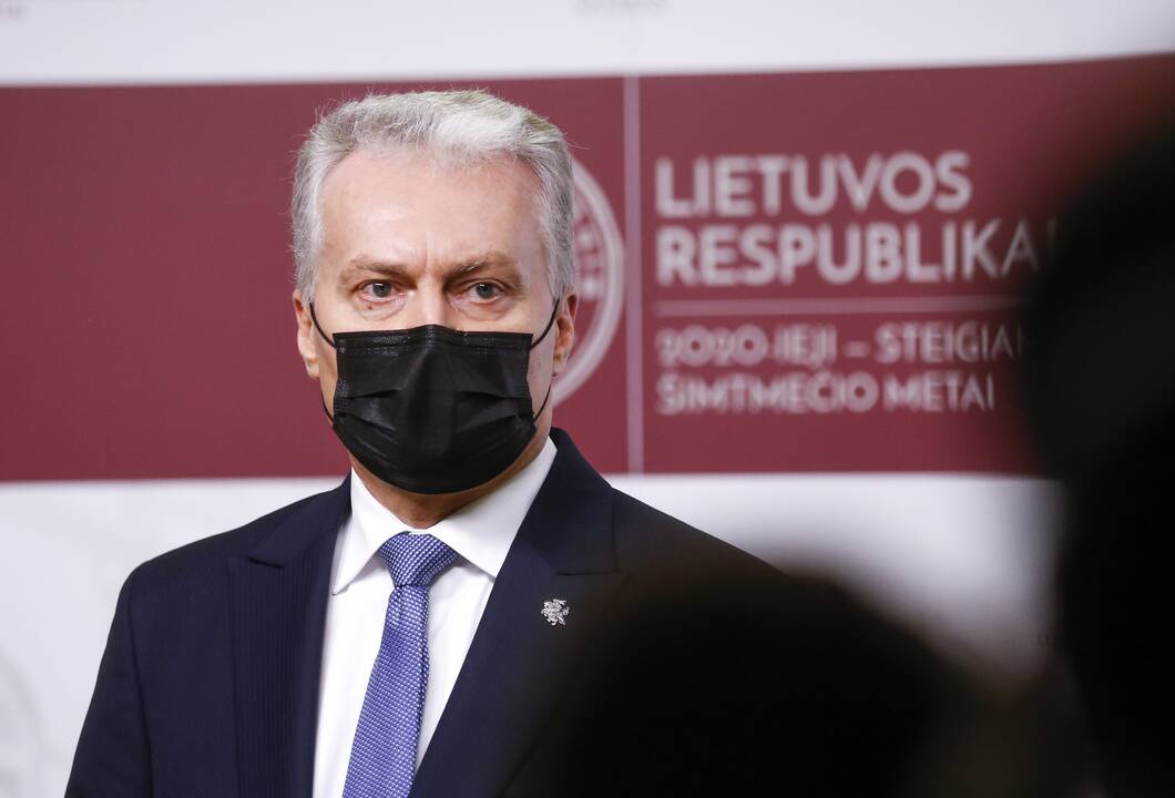 Šalies vadovas G. Nausėda lankosi Seime