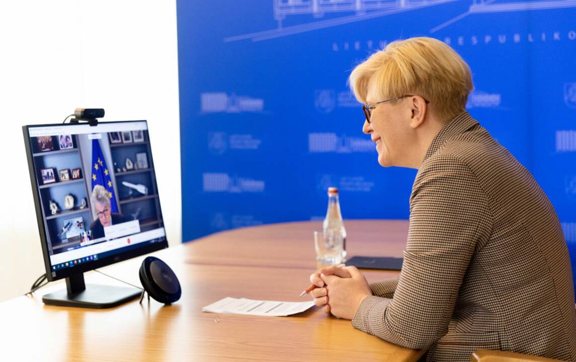 Premjerė: Lietuva galėtų prisidėti prie ES pastangų plėsti vakcinų gamybą