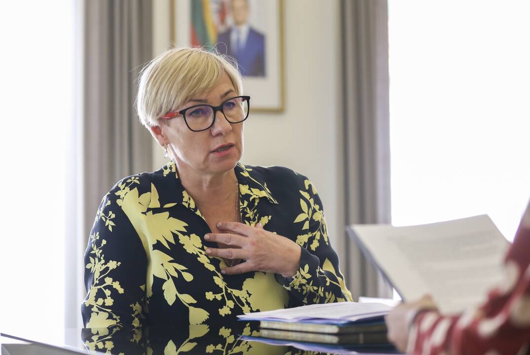 J. Šiugždinienė: ministerijos tikslas, kad nuotolinis mokymas – tik blogiausiu atveju