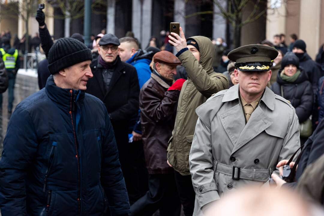 Protestas prie Seimo Sausio 13-ąją