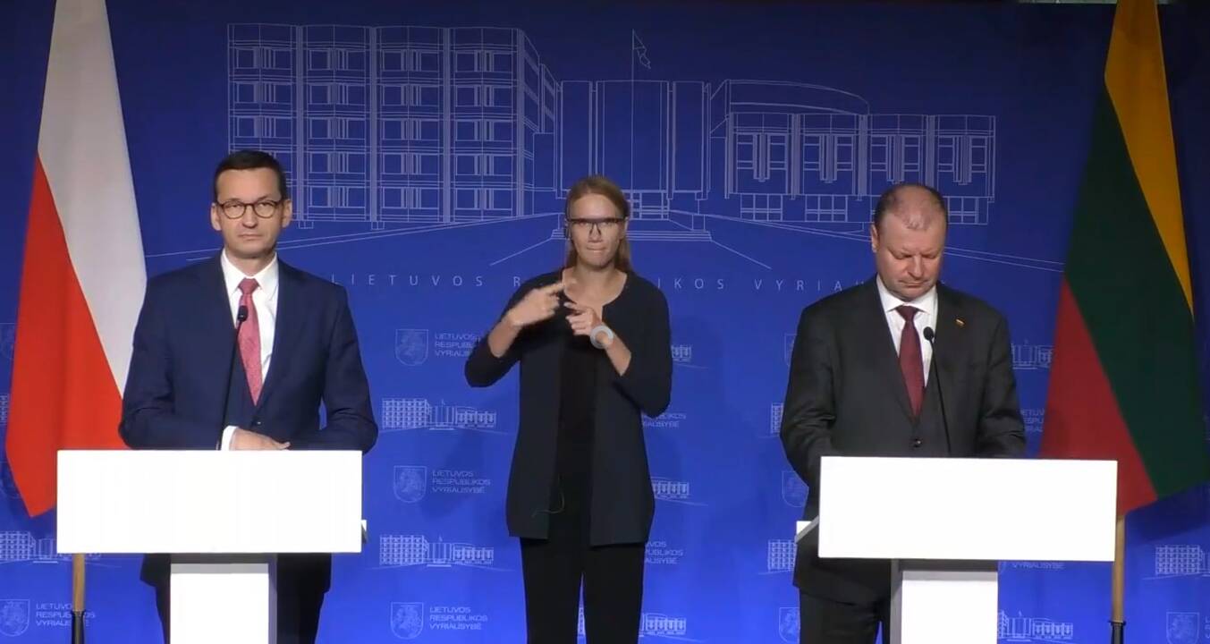 Lenkijos ministras pirmininkas Mateuszas Morawieckis